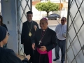 Ir Makrina, Dom Joseph Gebara, Dom Francisco Carlos e Padre Geraldo (E-D)